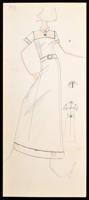 Karl Lagerfeld Fashion Drawing - Sold for $1,040 on 04-18-2019 (Lot 80).jpg